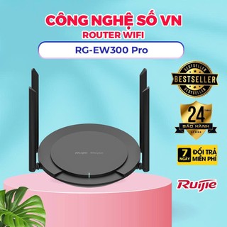 Bộ phát Smart Home WiFi Reyee 3 RUIJIE RG-EW300 PRO - BẢO HÀNH CHÍNH HÃNG 2 NĂM