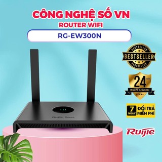 Bộ phát WiFi RUIJIE Reyee RG-EW300N tốc độ 300Mbps - BẢO HÀNH CHÍNH HÃNG 2 NĂM
