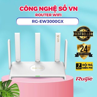 Router Wifi 6 Mesh RUIJIE Reeye RG-EW3000GX - BẢO HÀNH CHÍNH HÃNG 2 NĂM