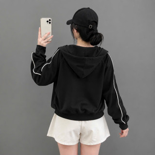 Áo Khoác Bigsize Nữ Form Rộng Tay Dài Bo Gấu Có Túi Trong Kèm Nón Đi Nắng KHOAC10/KHOAC14