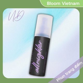 Xịt cố định trang điểm UD giữ lớp nền lâu trôi dầu kiềm dầu dưỡng ẩm không bết da chống nhòe make up cả ngày