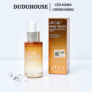 Tinh Chất Oh! Oh! Daily Nia23 Advanced Correcting Serum Dưỡng Sáng Da, Mờ Thâm 30ml Duduhouse