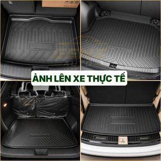 Lót cốp Chevrolet Captiva 2007 - Nay - Nhựa dẻo TPO Không mùi, Chuẩn khít form xe, Chống thấm nước