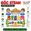 Góc steam 2026 - Tranh góc Steam , Steam mầm non , Tranh góc , góc stream mầm non, tranh dán tường, trang trí lớp học