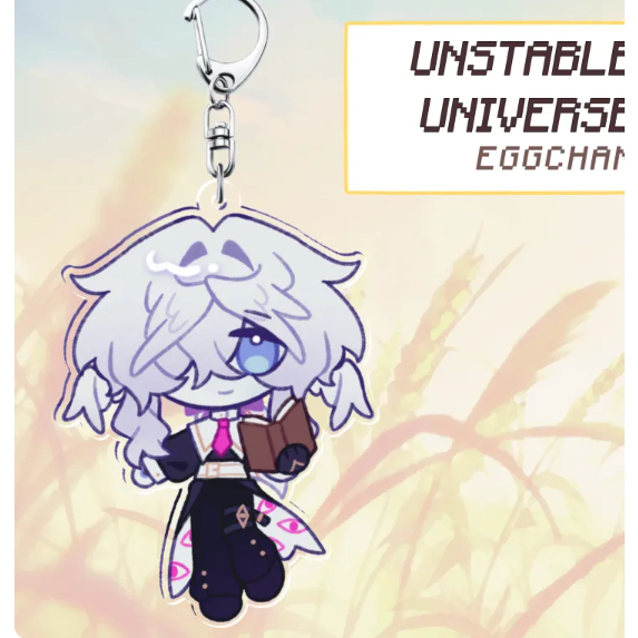 Eggchan Acrylic Keychain