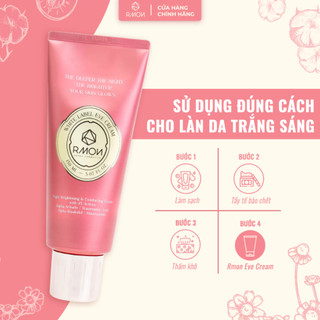 Kem body dưỡng trắng da RMON Whitening Cream 200ml chính hãng giúp da mịn màng trắng hồng tự nhiên