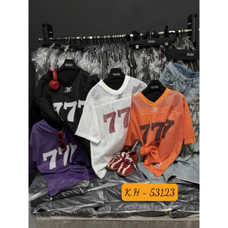 Áo Phông Luới 777 Cổ Tim L1