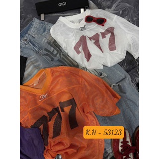 Áo Phông Luới 777 Cổ Tim L1