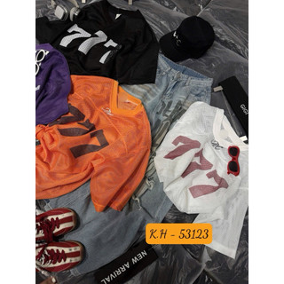 Áo Phông Luới 777 Cổ Tim L1