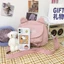 Túi Đeo Chéo Nữ Canvas Thời Trang Form Đứng Nhiều Ngăn Đi Học Đi Chơi MUN STORE V2D85