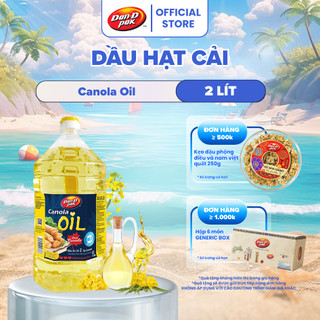 Dầu Hạt Cải Dan D Pak I Canola Oil I 2 Lít