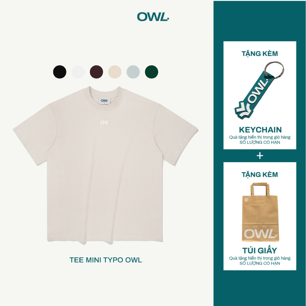 Áo thun Owlbrand Minitypo | BigBuy360 - bigbuy360.vn