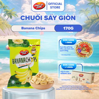 Chuối Sấy Giòn Dan D Pak I Banana Chips I 170g