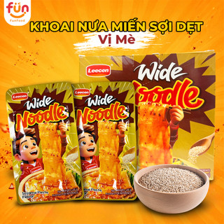 Khoai Nưa Miến Dẹt Dai, Giòn Ăn Liền Gói 28Gr Vị Cay, Vị Mè