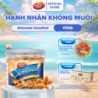Hạnh Nhân Không Muối Dan D Pak I Almonds Unsalted I 170g