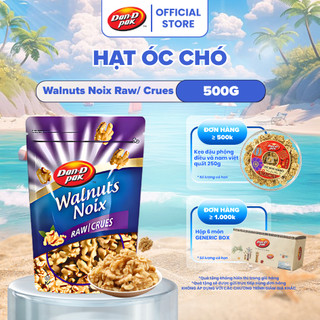 Hạt Óc Chó Tự Nhiên Dan D Pak I Walnuts Raw I 500g