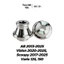 Cục căn bánh trước Inox 304 CNC, cho xe AB, Vario, Click, Scoopy, Vision 2020-2026