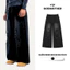 Quần Denim Wash Đen Ống Rộng Unisex Form Rộng Dáng Thụng GODMOTHER 2025