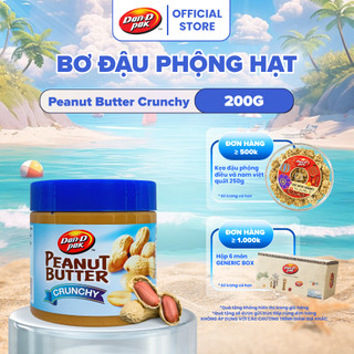 Bơ Đậu Phộng Dạng Hạt Dan D Pak I Peanut Butter Crunchy I 200g