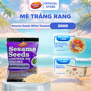 Hạt Mè Trắng Rang Dan D Pak I Sesame Seeds White Toasted I 200g