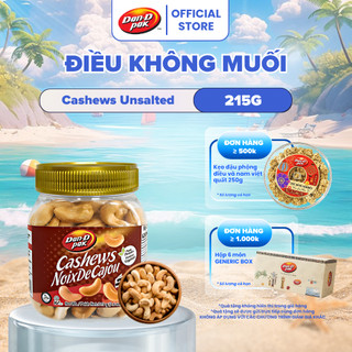 Hạt Điều Không Muối Việt Nam Dan D Pak I Cashews Unsalted I 215g