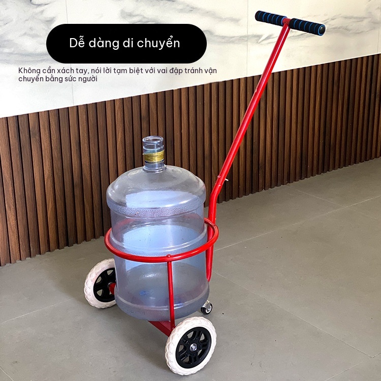 Xe kéo đựng nước thải gia đình kiểu kéo tay, xe đựng nước bẩn rác thải nhà bếp đa năng, phù hợp sử dụng ở nông thôn và n
