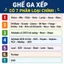 Ghế ga xếp sắt sơn tĩnh điện xám , an toàn đi xe máy ( KHÁCH ĐỌC KỸ MÔ TẢ )