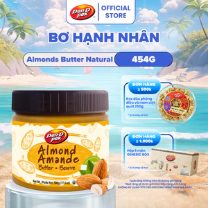 Bơ Hạnh Nhân Dan D Pak I Almonds Butter Natural I 454g