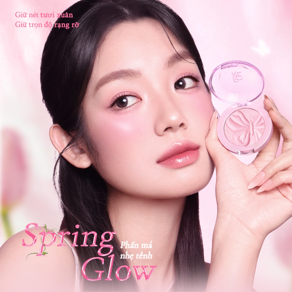 [NEW] Focallure Spring Glow Phấn Má Hồng Hiệu Ứng Mịn Lì Tự Nhiên