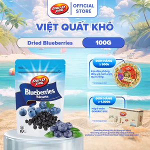 Việt Quất Khô Dan D Pak I Dried Blueberries I 100g
