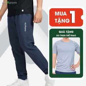 Quần Thể Thao Nam Dài ICADO AA1 Tập Gym Co Giãn Tốt Thấm Hút Mồ Hôi Quần Chạy Bộ thế giới đồ tập