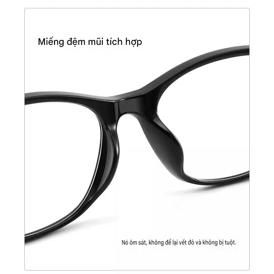 Kính Cận Form Oval Cho Nữ MOCO 707 Chống Ánh Sáng Xanh Gọng Kính Cận Thời Trang Phù Hợp Mọi Dáng Mặt