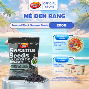 Mè Đen Rang Dan D Pak I Toasted Black Sesame Seeds I 200g