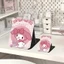Gương Cầm Tay Gương Trang Điểm Gương Để Bàn Bọc Da Cao Cấp Hello Kitty Hoạt Hình Dễ Thương MUN STORE GUONGSAN19