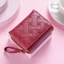 Ví Nữ Gấp Mini Thêu Trái Tim Dễ Thương, Nhiều Ngăn Tiện Lợi MUN STORE VTTIM83