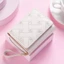 Ví Nữ Gấp Mini Thêu Trái Tim Dễ Thương, Nhiều Ngăn Tiện Lợi MUN STORE VTTIM83