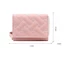 Ví Nữ Gấp Mini Thêu Trái Tim Dễ Thương, Nhiều Ngăn Tiện Lợi MUN STORE VTTIM83