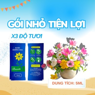 50 Gói dưỡng hoa tươi lâu Bambi cho hoa cắt cành, giúp hoa nở bông to - Hàng chính hãng