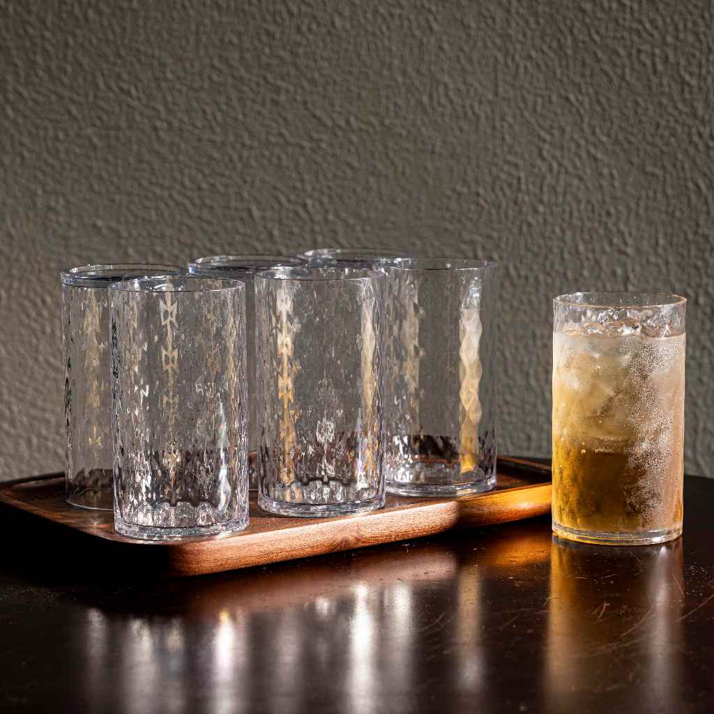 Bộ 6 Cốc Nhựa Tritan Cao Cấp NC Plastic 400ml BPA Free - Đạt Kiểm Định SGS, QCVN 12-1:2011/BYT, Chịu Nhiệt 100°C