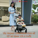 [New 2026] Xe Đẩy Cho Bé Baobaohao Z5, Xe Đẩy Gấp Gọn, Khoang Nằm Rộng, Bánh Xe Chống Xóc, Ngả Lưng Linh Hoạt. — ảnh 2