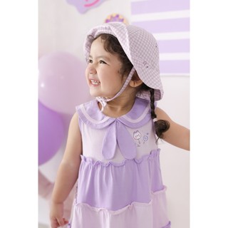 NBAN (6M-6Y) Đầm tầng cổ yếm bé gái Kẹo Ngọt thời trang cho bé gái dễ mặc, đi học đi chơi-CANDY5.25