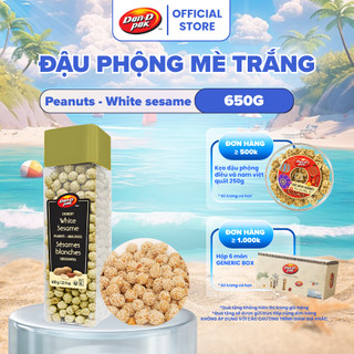 Đậu Phộng Mè Trắng Dan D Pak I Peanuts - White sesame I 650g