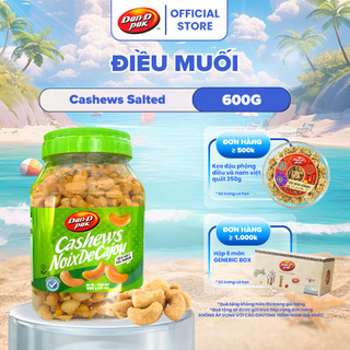 Hạt Điều Muối Việt Nam Dan D Pak I Cashews Salted I 600g