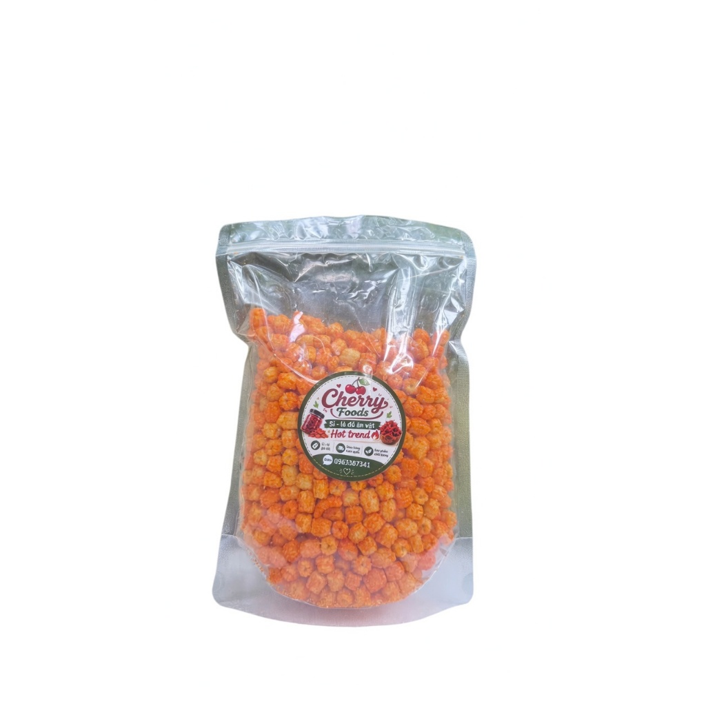 Sỉ/ lẻ Ngô nếp sấy khô bò lá chanh, Cherry Foods