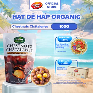Hạt Dẻ Hấp Dan D Pak I Chestnuts Ogranic I 100g