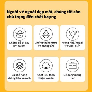 Thảm Dã Ngoại Picnic , Thích Hợp Đi Du Lịch, Đi Phượt Chụp Ảnh, Bạt Trải Cắm Trại Gấp Gọn