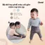 Bộ Mặc Nhà Thu Đông Obebi Vải Gân Phối Màu Cho Bé Trai Bé Gái Từ 8 - 22kg BMN252