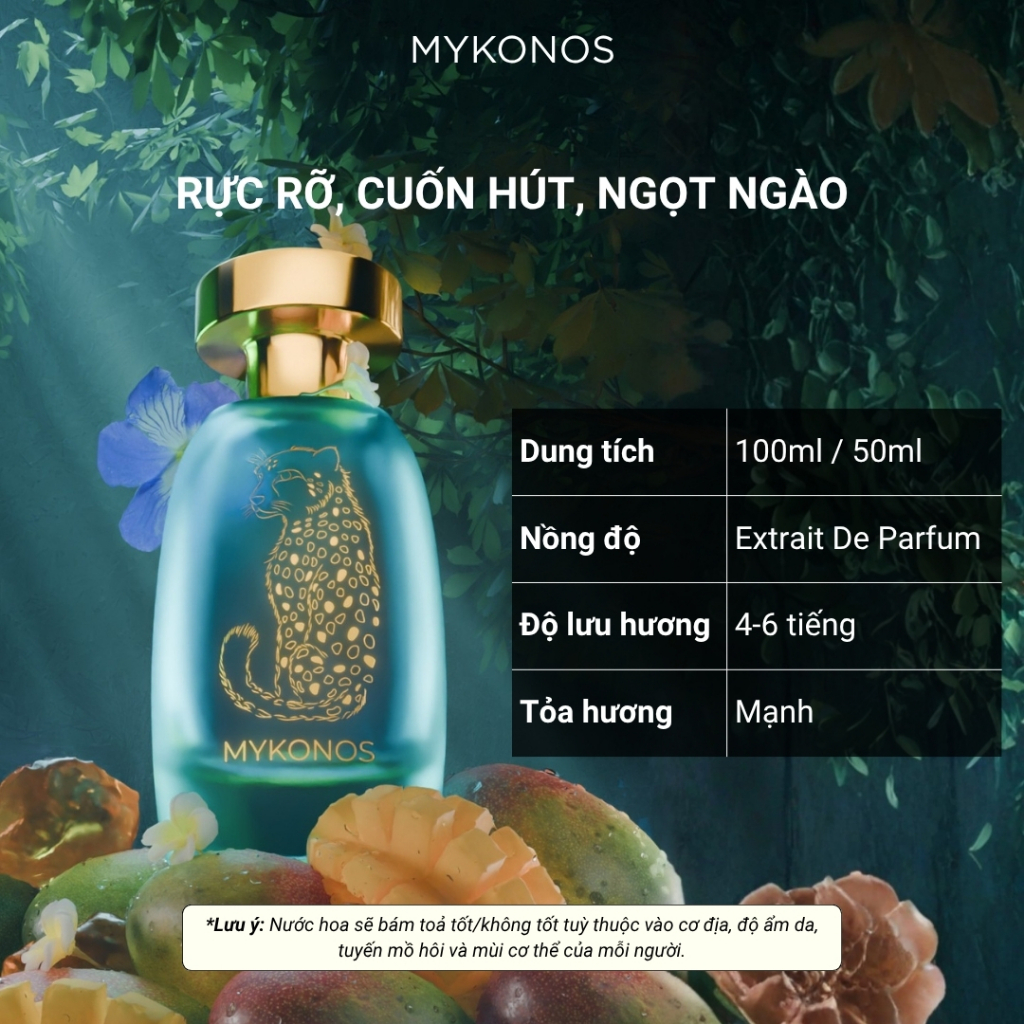 Nước hoa Mykonos Dreamscape - Extrait De Parfum - Unisex - 100ml/50ml | BigBuy360 - bigbuy360.vn