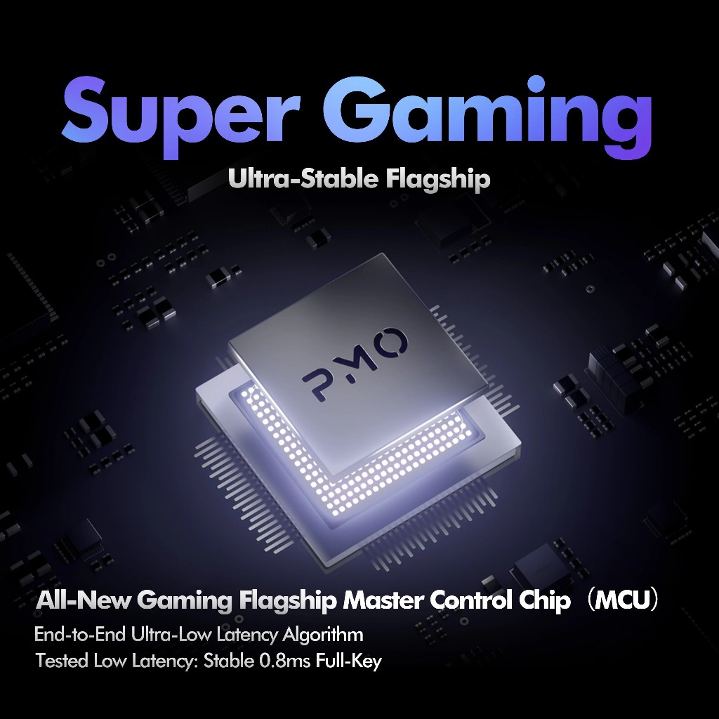 [CHÍNH HÃNG] Bàn phím cơ PMO P75 - Layout 75%, Có Núm Xoay, Màn hình Dot-Matrix - UNI OFFICAL STORE | BigBuy360 - bigbuy360.vn