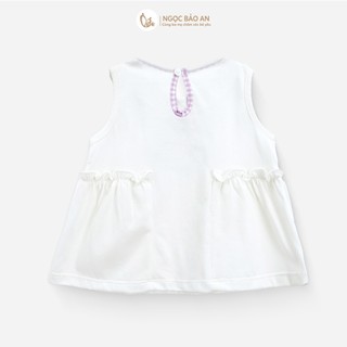 NBAN (6M-6Y) Bộ quần áo lửng bé gái Bánh Kem Sweet mặc nhà, đi học đi chơi, thấm hút tốt-CANDY5.25